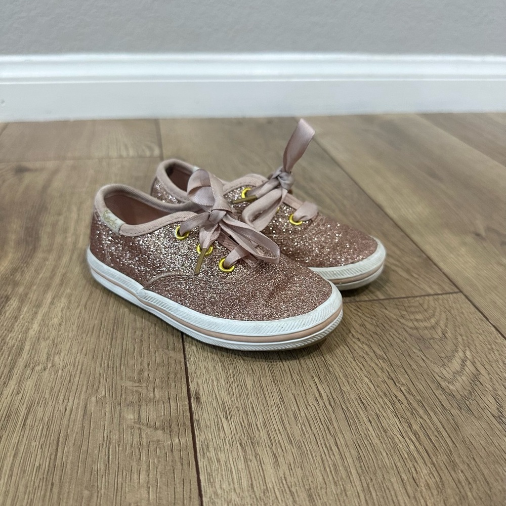 Keds x Kate Spade champion glitter shoes - girls size 5.5